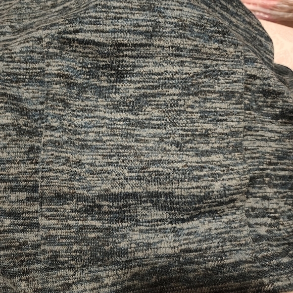 Lularoe Sarah Heathered Teal Open Front Duster Cardigan Sweater Women's Medium M - Picture 3 of 7